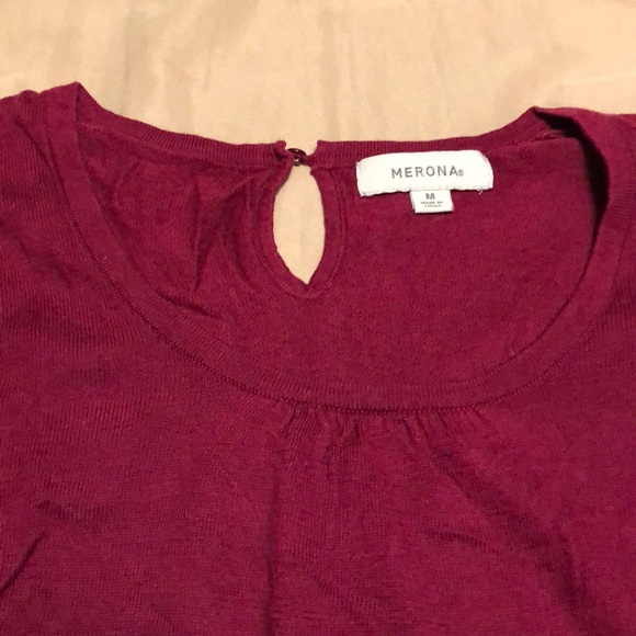 💟Burgundy sweater - Picture 4 of 7